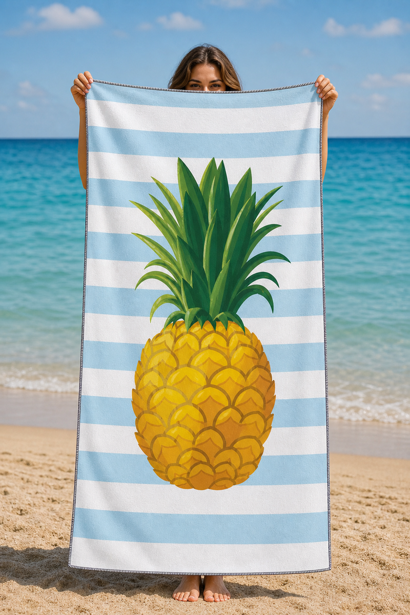 Pineapple Stripe Towel
