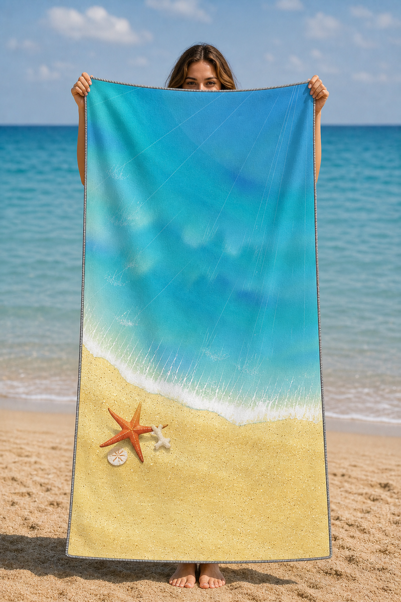 Starfish Lagoon Towel