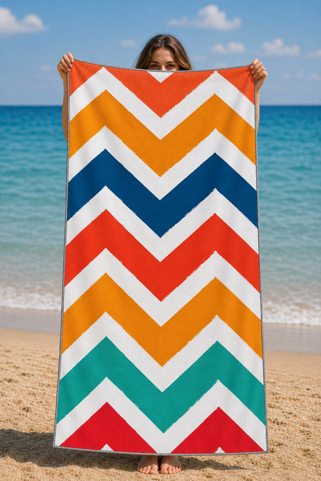 Bold Chevron Summer Towel