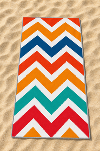 Bold Chevron Summer Towel — 13-sand-flatlay