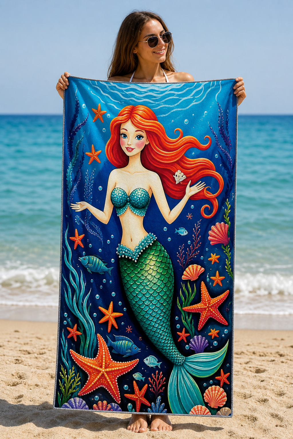 Mermaid Reef Towel