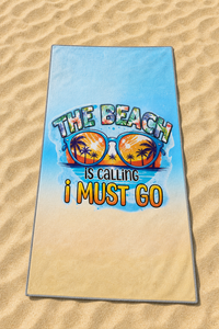 Beach Is Calling Towel — 26-sand-flatlay