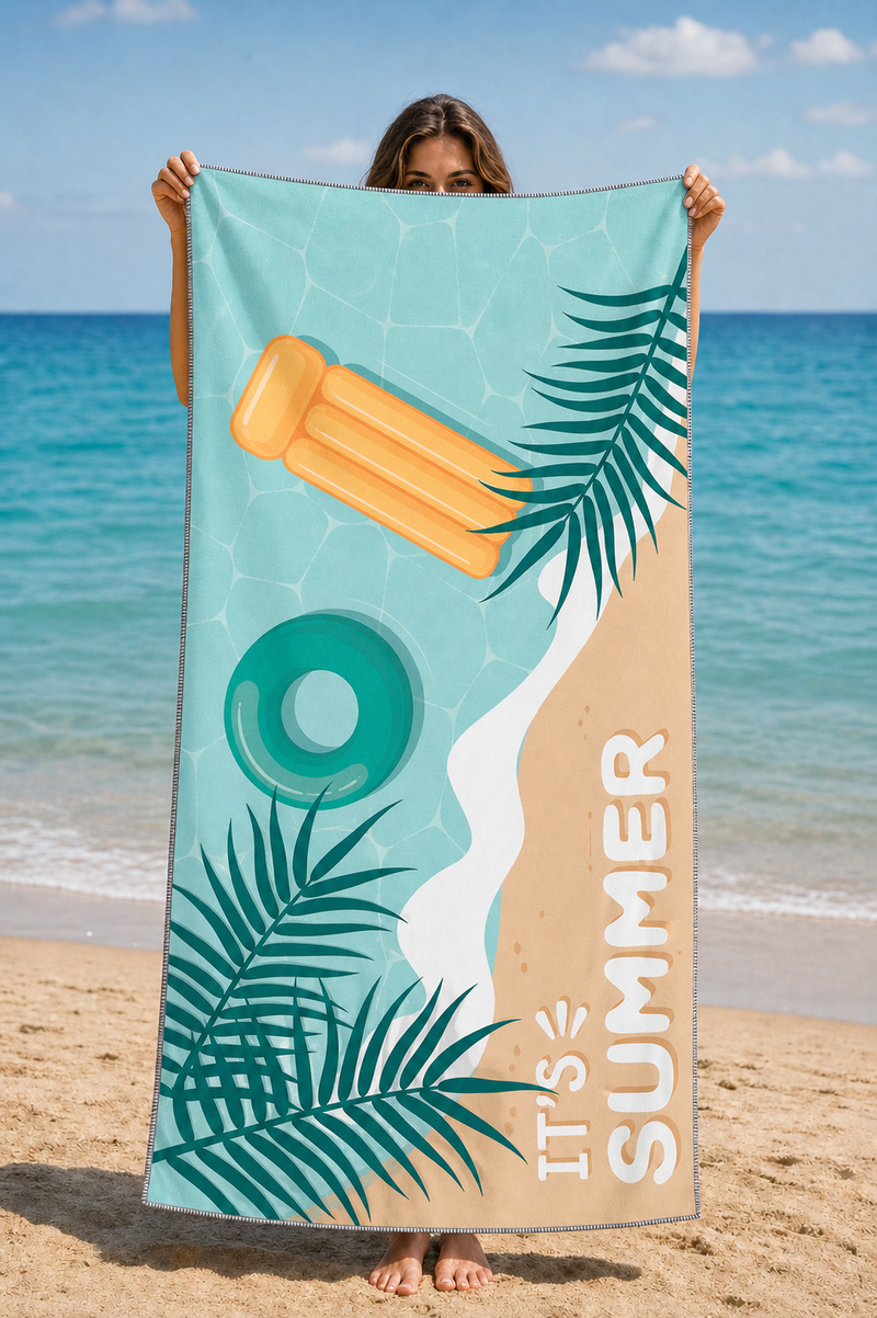 Poolside Its Summer Towel