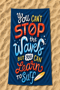 Learn To Surf Towel — 54-sand-flatlay