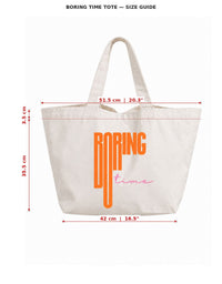Boring Time Tote Bag