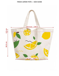 Fresh Lemon Tote Bag
