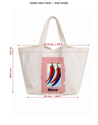 Shine Chili Tote Bag