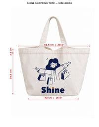 Shine Shopping Tote Bag