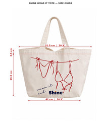 Shine Wear It Tote Bag