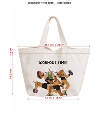 Workout Time Tote Bag